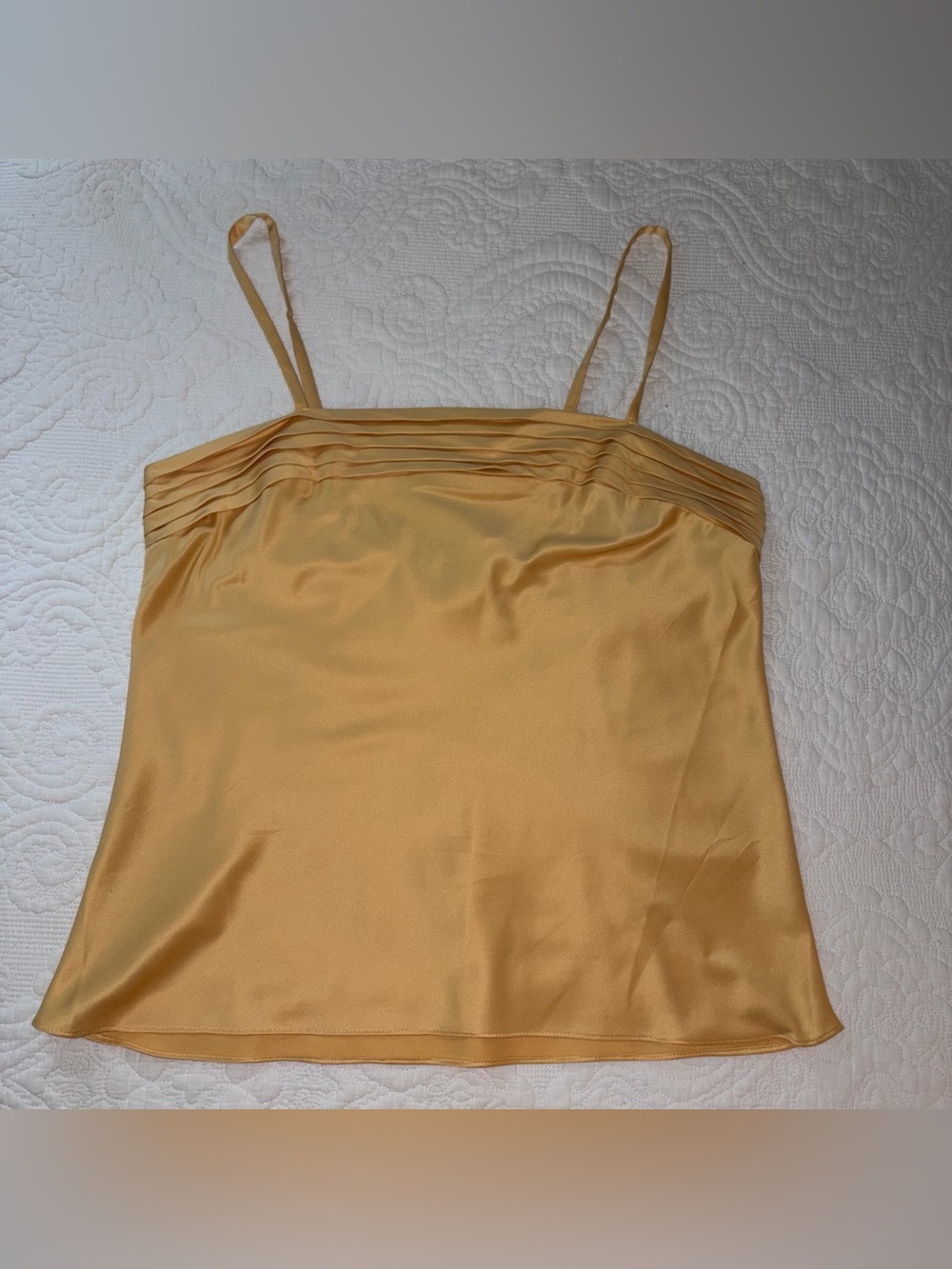 Cinema Etoile Cami. Size: Large. Tangerine Orange.